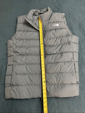 The North Face Men's Mint Green Quilted Down Vest